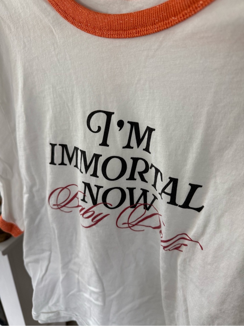 Life of a Showgirl - Immortal Now Baby Tee - Picture 2 of 8